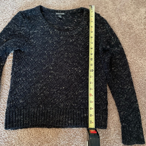 Eileen Fisher Pullover Sweater - Size XS - Black with Tan Flecks - Picture 4 of 5